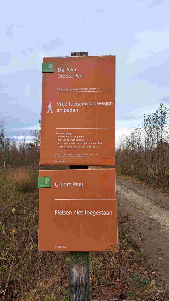 251123 Groote Peel - Entreebord De Pelen