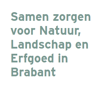 Slogan Brabants Landschap